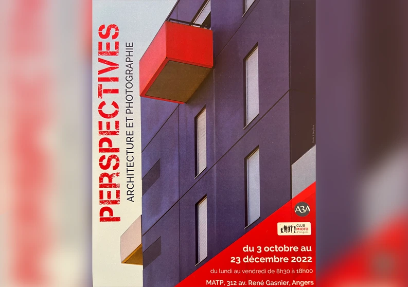 AFFICHE DE L'EXPOSITION PHOTOGRAPHIQUE PERSPECTIVES