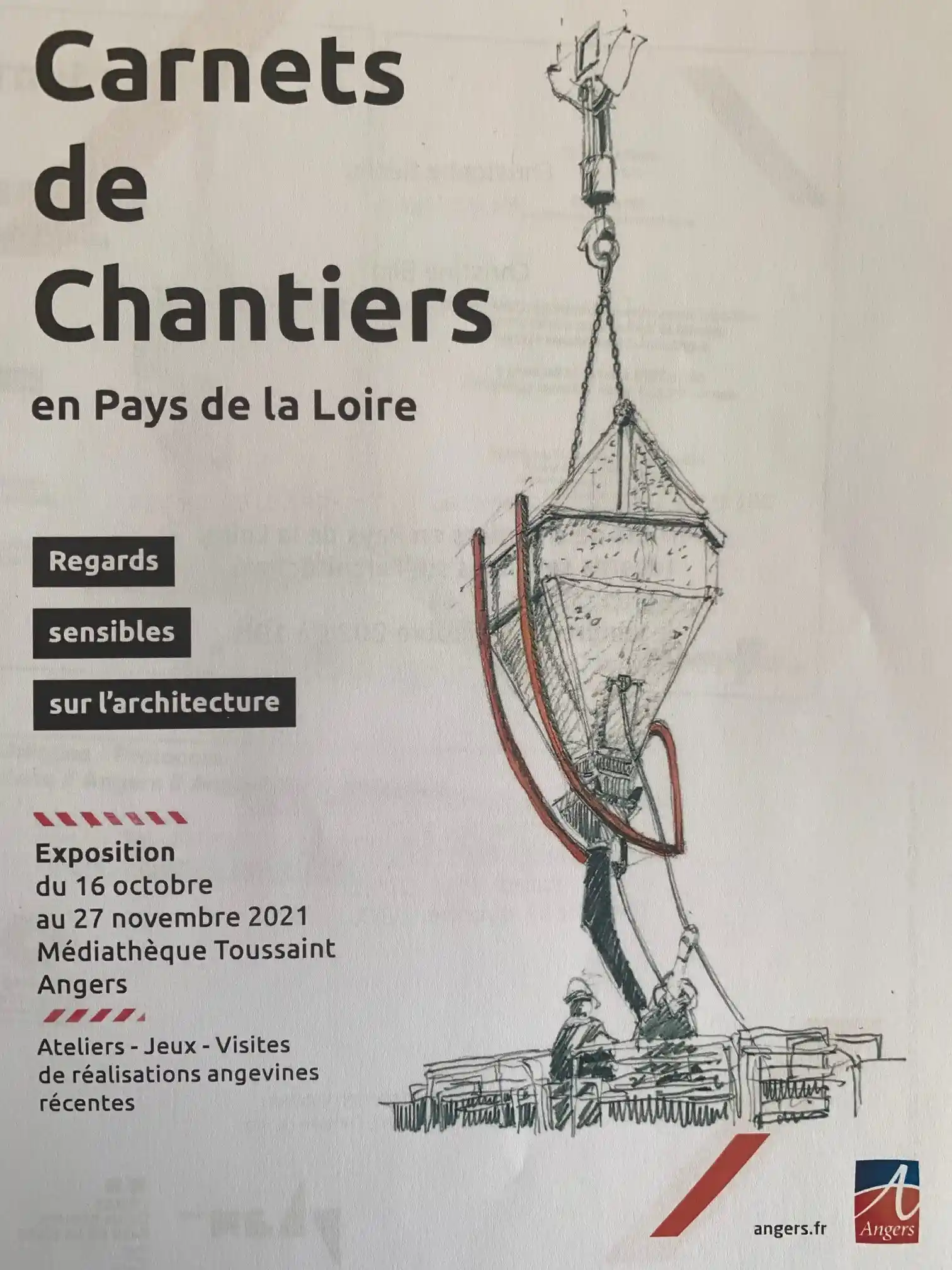 Affiche Carnets de Chantiers en pays de la loire