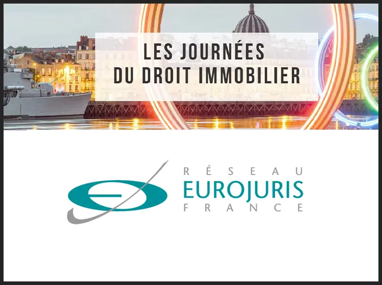 Logo journées du droit imobilier eurojuris 2020